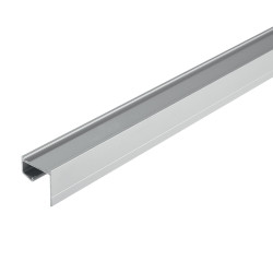 PROFIL ALUMINIUM ANODISÉ DUVAL POUR DOSSIERS SUSPENDUS SOUS TABLETTE