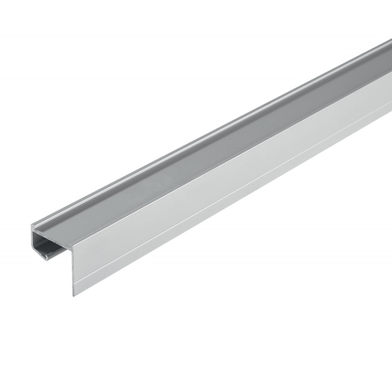 PROFIL ALUMINIUM ANODISÉ DUVAL POUR DOSSIERS SUSPENDUS SOUS TABLETTE