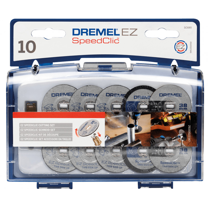 SET DE COUPE EZ SPEEDCLIC POUR LA DÉCOUPE SC690 DREMEL - 2615S690JA