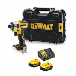 VISSEUSE À CHOCS 18V BRUSHLESS DEWALT DCF887P2 XR - 2 BATTERIES 5AH - CHARGEUR - COFFRET TSTAK