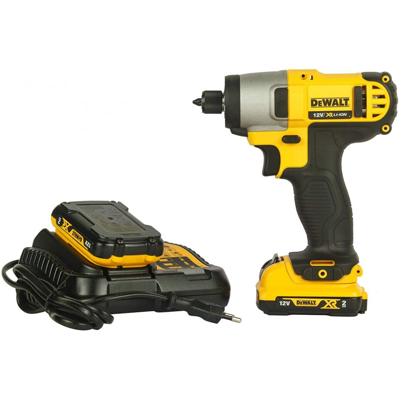 VISSEUSE À CHOCS 18V BRUSHLESS DEWALT DCF887P2 XR - 2 BATTERIES 5AH - CHARGEUR - COFFRET TSTAK