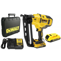 CLOUEUR DE FINITION 18V DEWALT XR DCN660D2 16 GA - 2 BATTERIES 2AH - CHARGEUR - COFFRET TSTAK