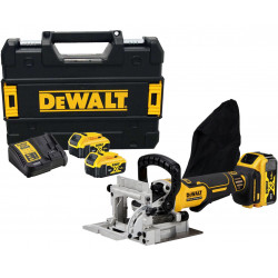 FRAISEUSE À LAMELLES XR BRUSHLESS 18V DEWALT DCW682P2-QW - 2 BATTERIES 5AH - CHARGEUR - COFFRET TSTAK FRAISEUSE À LAMELLES XR BRUSHLESS 18V DEWALT DCW682P2-QW - 2 BATTERIES 5AH - CHARGEUR - COFFRET TSTAK