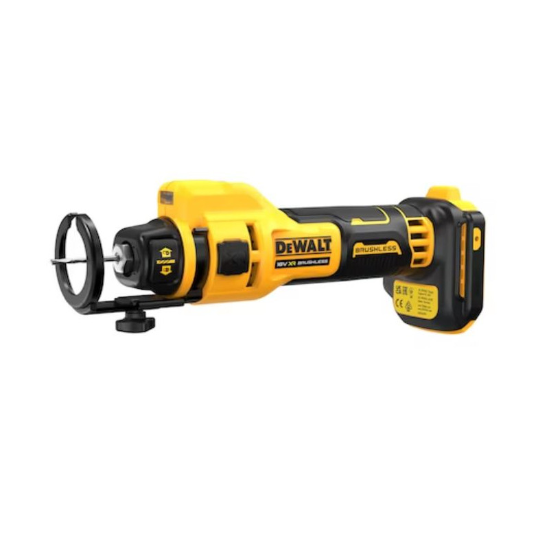 FRAISEUSE PLAQUES DE PLÂTRE XR 18V DEWALT DCE555N-XJ (SANS BATTERIE NI CHARGEUR)