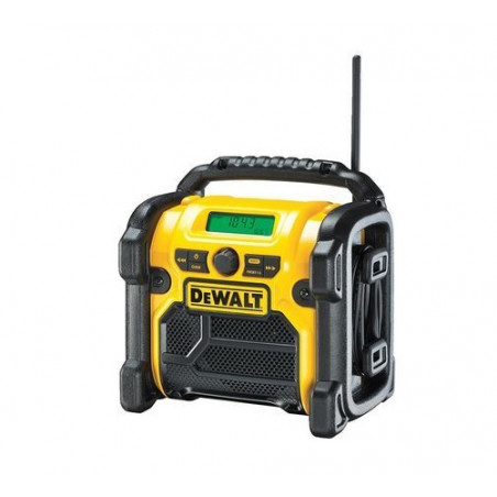 RADIO 10,8 14,4 ET 18V XR DEWALT DCR019-QW DOUBLE ALIMENTATION (SANS BATTERIE NI CHARGEUR)
