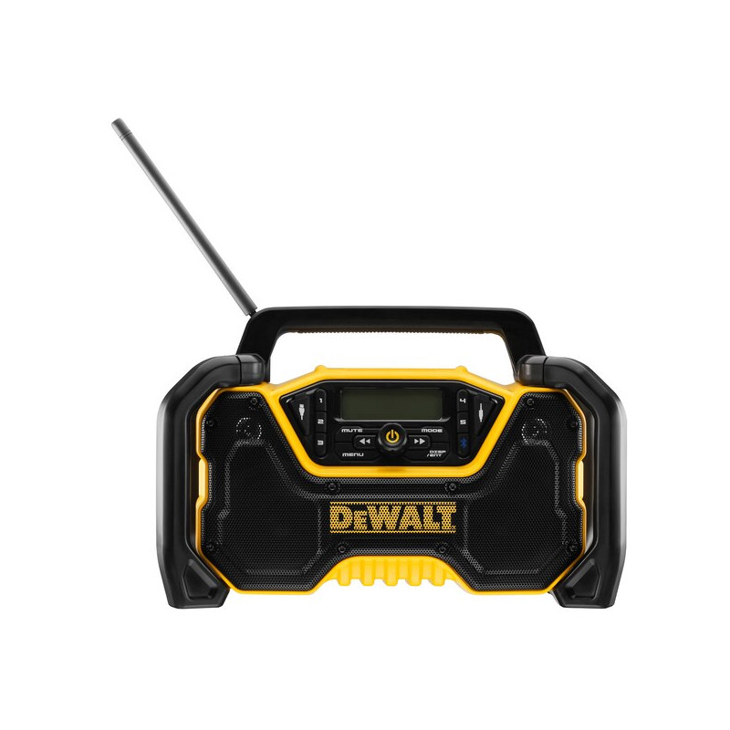 RADIO DE CHANTIER XR 12/18V DEWALT DCR029-QW BLUETOOTH DOUBLE ALIMENTATION (SANS BATTERIE NI CHARGEUR)
