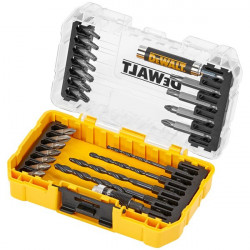 COFFRET COMPACT 25 PIÈCES DEWALT DT70708-QZ POUR PERÇAGE ET VISSAGE