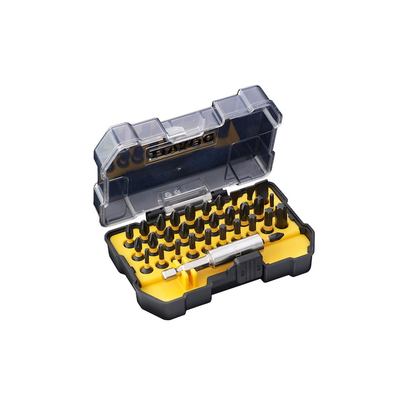 COFFRET D'EMBOUTS DE VISSAGE 32 PIÈCES DEWALT EXTREME IMPACT TORSION 25 MM - DT70523T-QZ