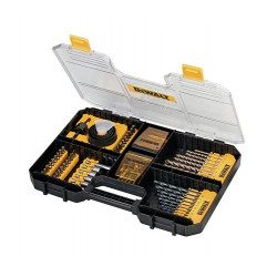 COFFRET DEWALT T-STAK 100 PIÈCES POUR VISSAGE ET PERÇAGE