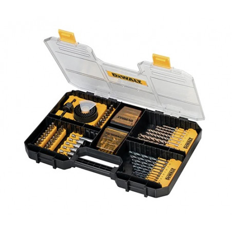 COFFRET DEWALT T-STAK 100 PIÈCES POUR VISSAGE ET PERÇAGE