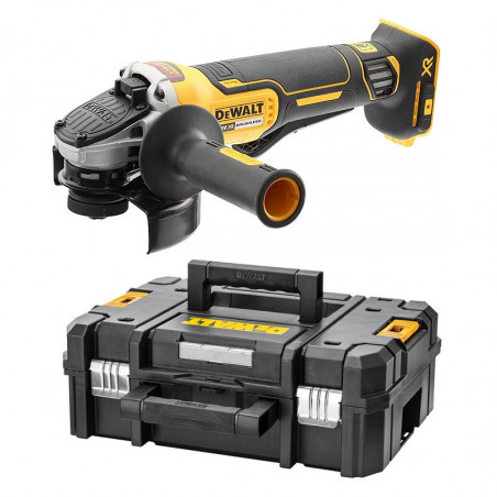 MEULEUSE XR 18V BRUSHLESS DEWALT DCG406NT - COFFRET TSTAK (SANS BATTERIE NI CHARGEUR)