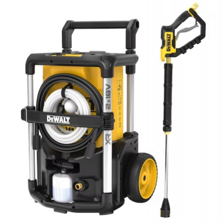 NETTOYEUR HAUTE PRESSION DEWALT XR 2X18V BRUSHLESS DCMPW1600N-XJ (SANS BATTERIE/CHARGEUR)
