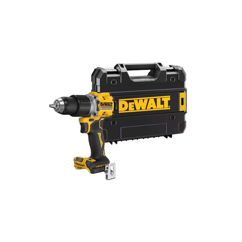 PERCEUSE-VISSEUSE À PERCUSSION 18V BRUSHLESS DEWALT DCD805NT-XJ - COFFRET TSTAK (SANS BATTERIE NI CHARGEUR)