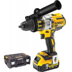 PERCEUSE-VISSEUSE À PERCUSSION 18V DEWALT DCD996P2 - 2 BATTERIES 5AH - CHARGEUR - COFFRET TSTAK