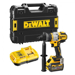 PERCEUSE-VISSEUSE À PERCUSSION 18V DEWALT/54V DCD999X - 1 BATTERIE FLEXVOLT 3/9 AH - CHARGEUR - COFFRET TSTAK