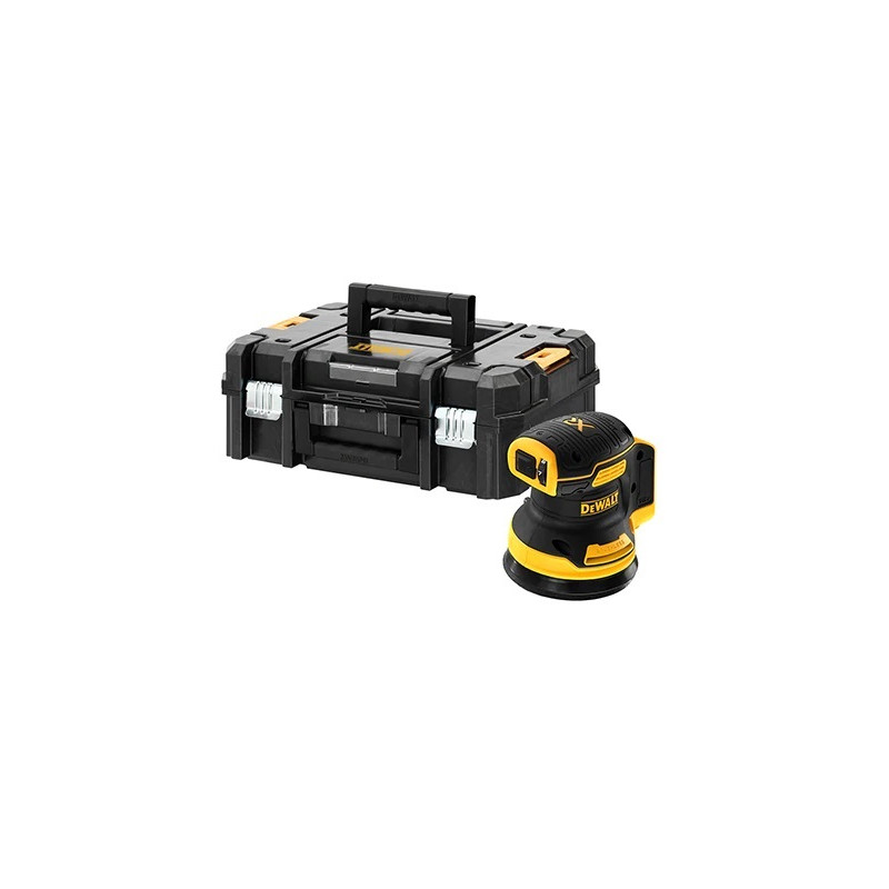 PONCEUSE EXCENTRIQUE XR 18V BRUSHLESS DEWALT DCW210NT - COFFRET TSTAK (SANS BATTERIE NI CHARGEUR)
