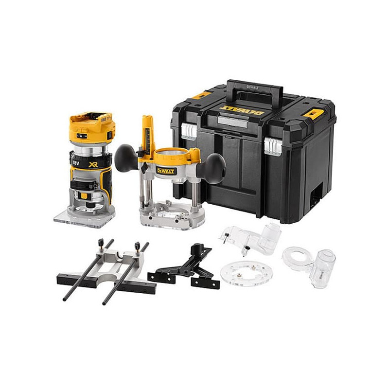 AFFLEUREUSE DÉFONCEUSE 18V DEWALT XR DCW604NT - COFFRET TSTAK (SANS BATTERIE NI CHARGEUR)