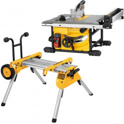 SCIE À TABLE 1850W DEWALT 210 MM - SUPPORT