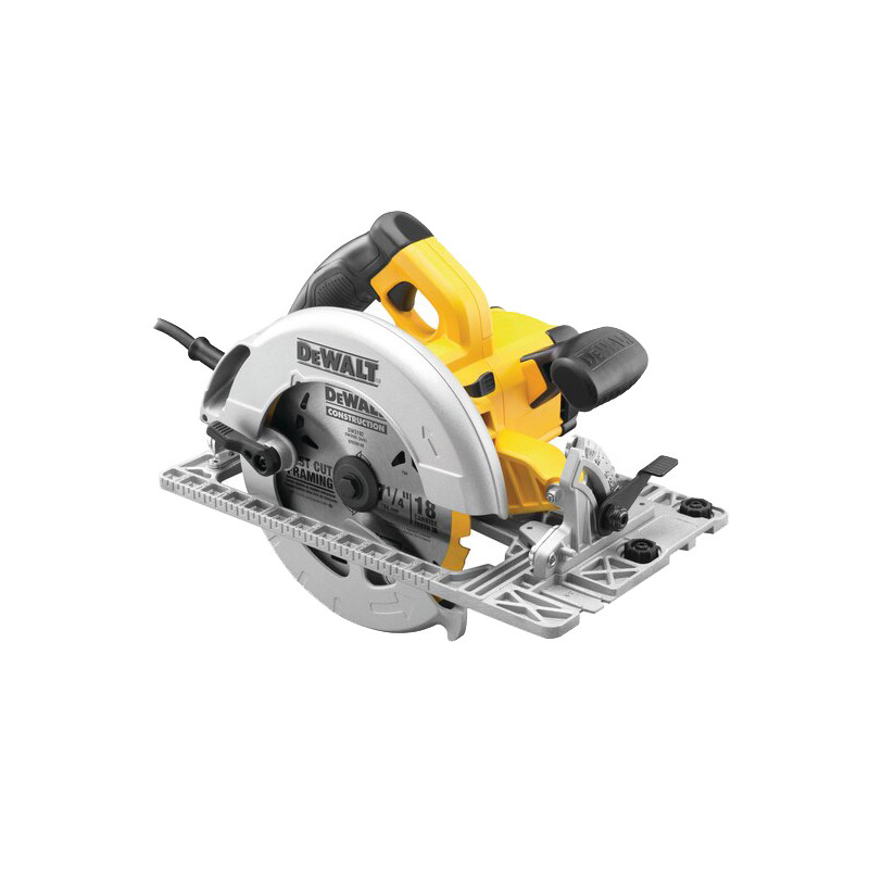 SCIE CIRCULAIRE 1600W DEWALT 190MM DWE576K-QS - COFFRET
