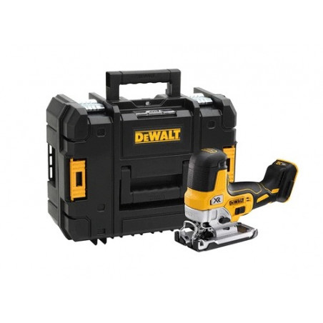 SCIE SAUTEUSE XR 18V DEWALT DCS335NT - COFFRET TSTAK (SANS BATTERIE NI CHARGEUR)