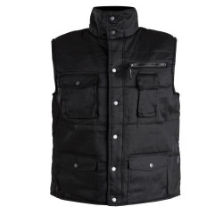 GILET MULTIPOCHES HIVER VOSGES NOIR GILET MULTIPOCHES HIVER VOSGES NOIR
