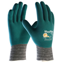 GANTS TRICOTES MAXIFLEX COMFORT ENDUIT MICROMOUSSES DE NITRILES GRIS/SARCELLE