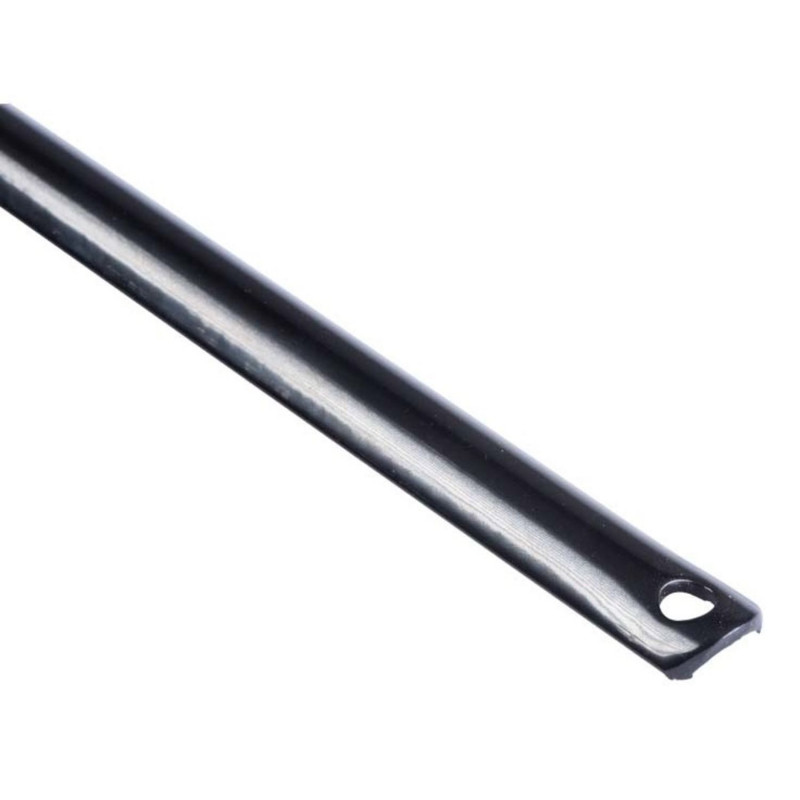 TRINGLE DE CRÉMONE DEMI-RONDE SECTION 16X9