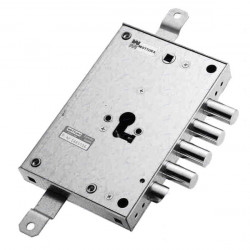 SERRURE EN APPLIQUE 3 POINTS À CYLINDRE EUROPÉEN MOTTURA 85.57128