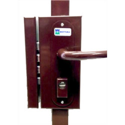 SERRURE EN APPLIQUE MULTIPOINTS 38.468 MOTTURA ACIER PROFIL EUROPÉEN