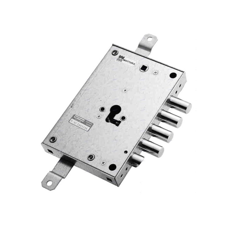 SERRURE EN APPLIQUE 3 POINTS À CYLINDRE EUROPÉEN MOTTURA 85.57128