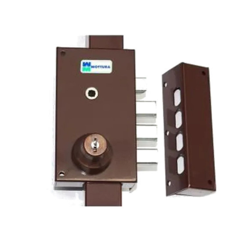 SERRURE EN APPLIQUE MULTIPOINTS MOTTURA 448 ACIER A2P 3 POINTS