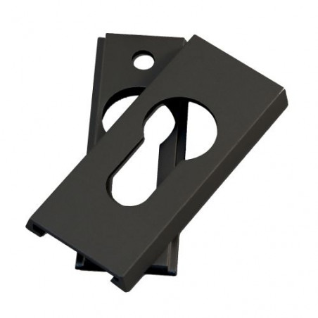 ENTRÉE À FIXATION INVISIBLE 9 MM CLÉ I ARGENT