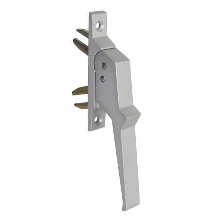 POIGNÉE DE CRÉMONE ALUMINIUM À 2 FOURCHES FIXATION À VIS