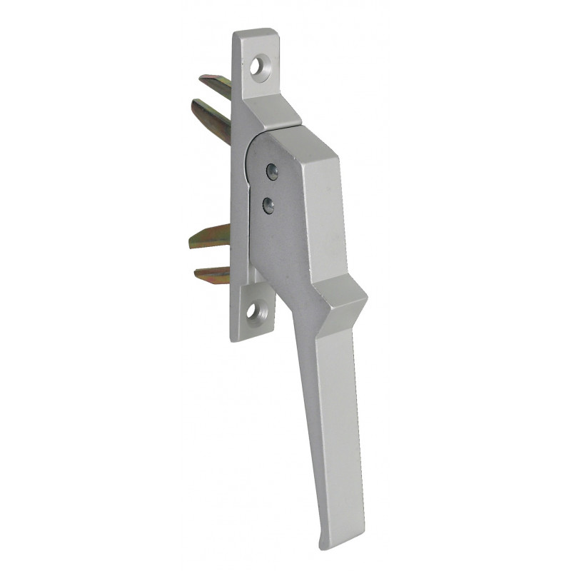 POIGNÉE DE CRÉMONE ALUMINIUM À 2 FOURCHES FIXATION À VIS