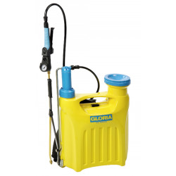 PULVÉRISATEUR DORSAL À PISTON EN PLASTIQUE GLORIA 12L - MODÈLE HOBBY 1200