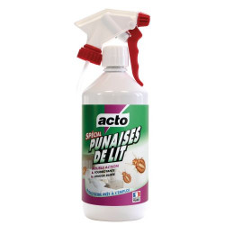 INSECTICIDES PUNAISE PULVÉRISATEUR SPÉCIAL PUNAISE DE LIT 1L