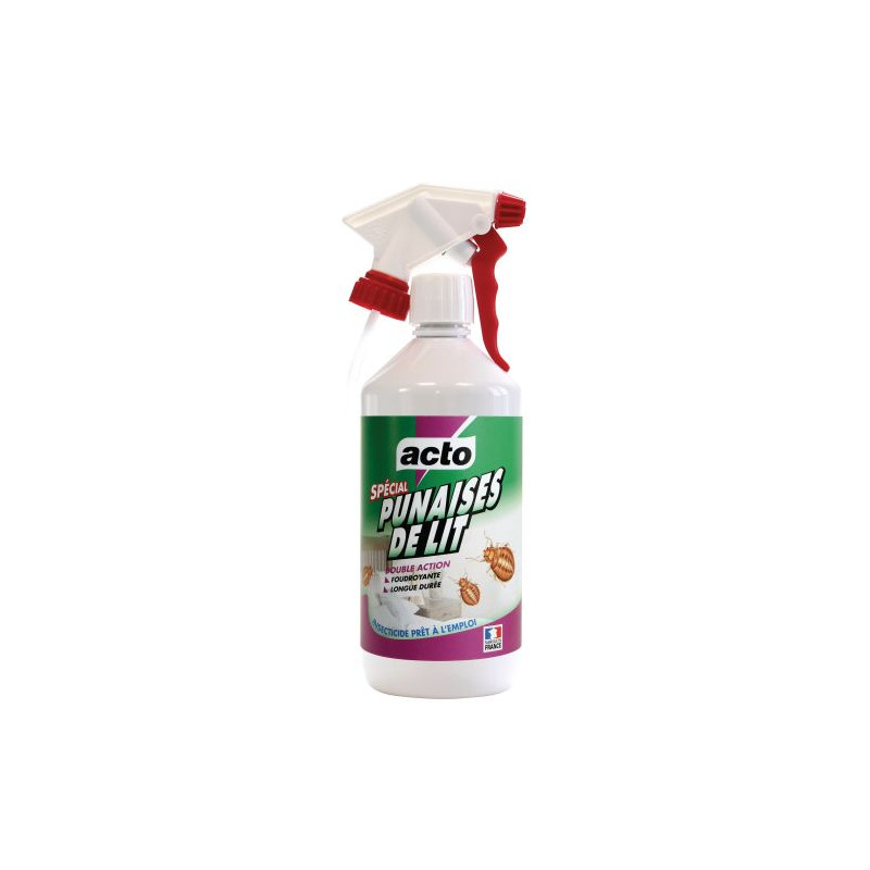 INSECTICIDES PUNAISE PULVÉRISATEUR SPÉCIAL PUNAISE DE LIT 1L
