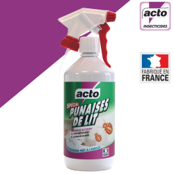 INSECTICIDES PUNAISE PULVÉRISATEUR SPÉCIAL PUNAISE DE LIT 1L