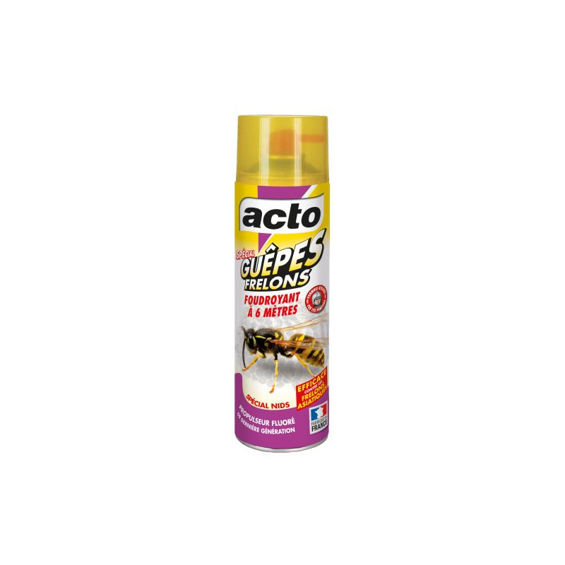 AEROSOL SPECIAL GUEPES - FRELONS PORTEE 6M - 500ML