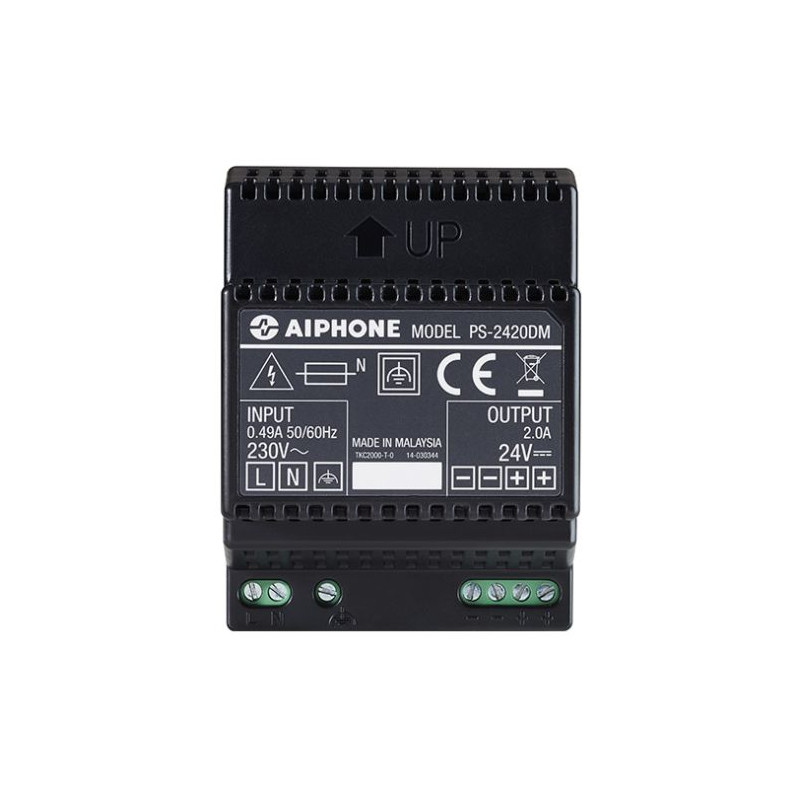 KIT VIDEO COULER ANTIVANDALES ENCASTRE 2 FILS INTEGRAL