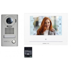 INTERPHONE VIDEO PLATINE SAILLIE AVEC MONITEUR ECRAN 7" MODULE WI-FI INTEGRE