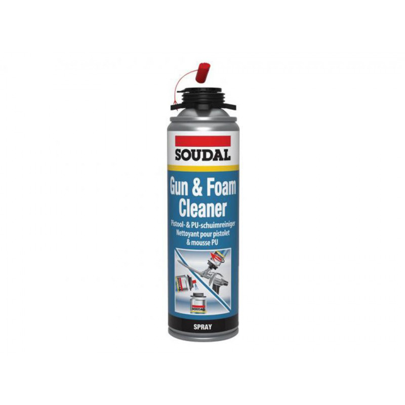 NETTOYANT MOUSSE PU POUR GUN VIS & FOAMCLEAN 500ML
