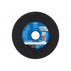 DISQUE A TRONCONNER ACIER / INOX 125X1X22.23 SG STEELOX DISQUE A TRONCONNER ACIER / INOX 125X1X22.23 SG STEELOX