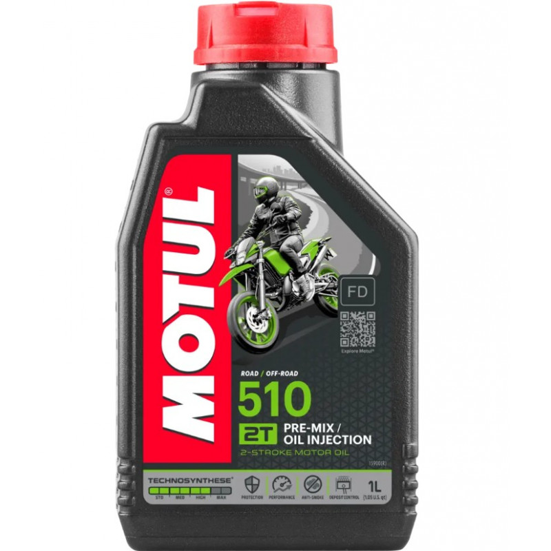 HUILE 510 MOTEUR 2 TEMPS MOTUL - 1L