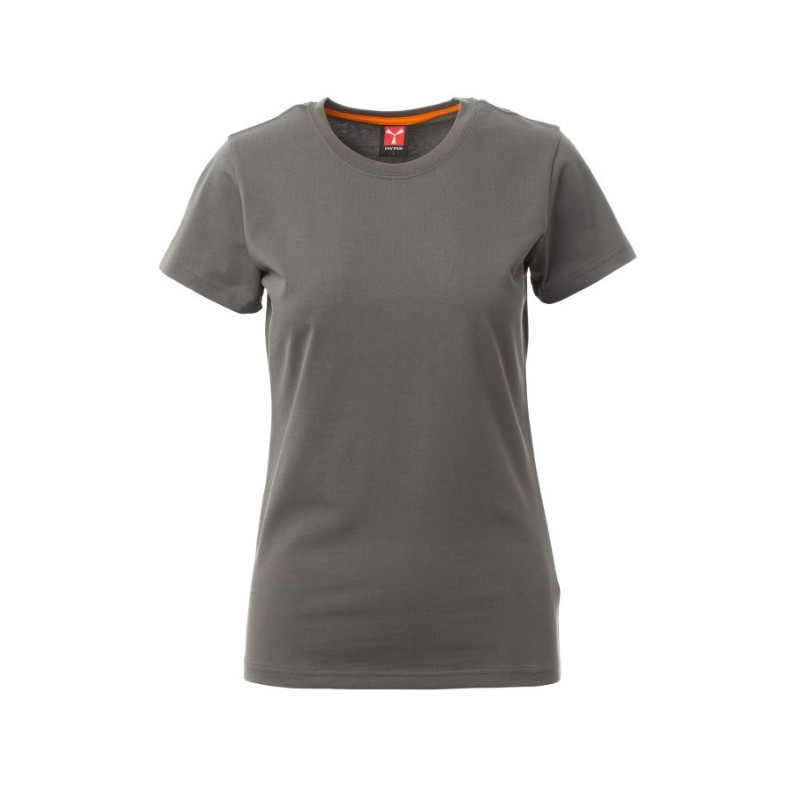 TEE-SHIRT FEMME MANCHE COURTE SUNRISE FUMEE 100% COTON 190 GR/MQ