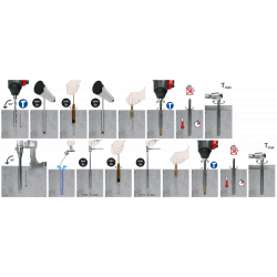 CAPSULE CHIMIQUE 20X170 Ø25 CA-QU 020  BOITE DE 6