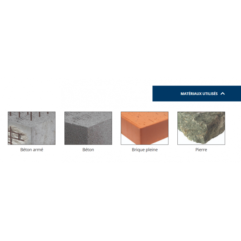 CAPSULE CHIMIQUE 20X170 Ø25 CA-QU 020  BOITE DE 6