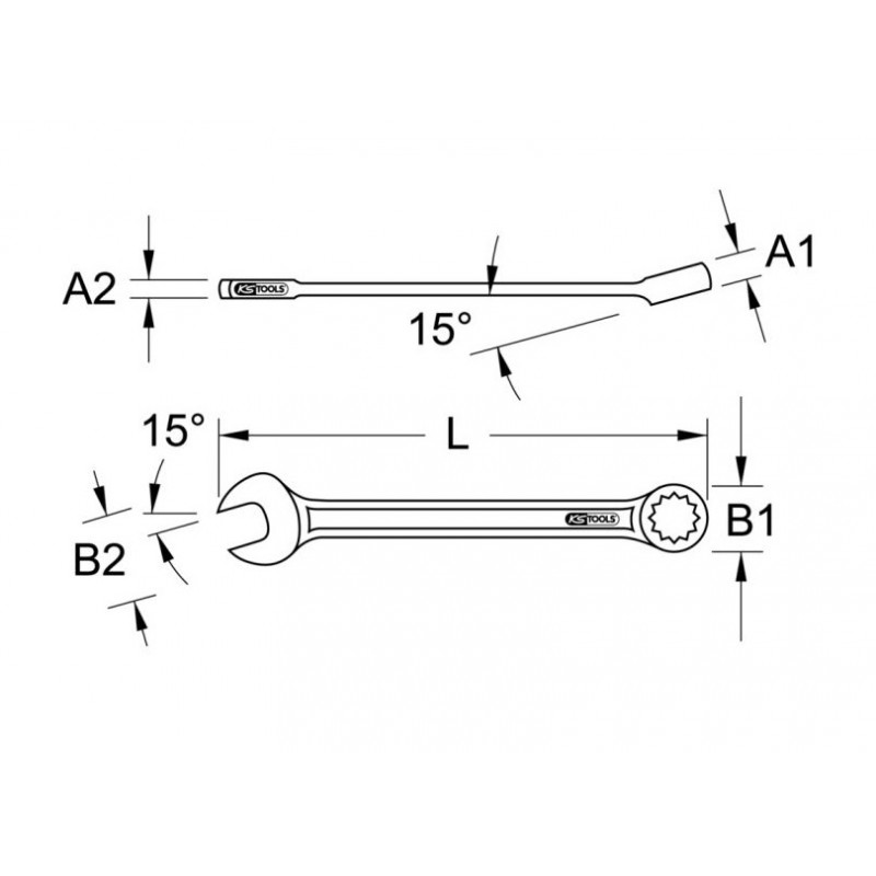 CLÉ MIXTE ULTIMATE 30MM