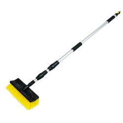 BROSSE DE LAVAGE AVEC MANCHE TELESCOPIQUE 1M30 A 2M50