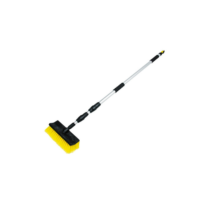BROSSE DE LAVAGE AVEC MANCHE TELESCOPIQUE 1M30 A 2M50
